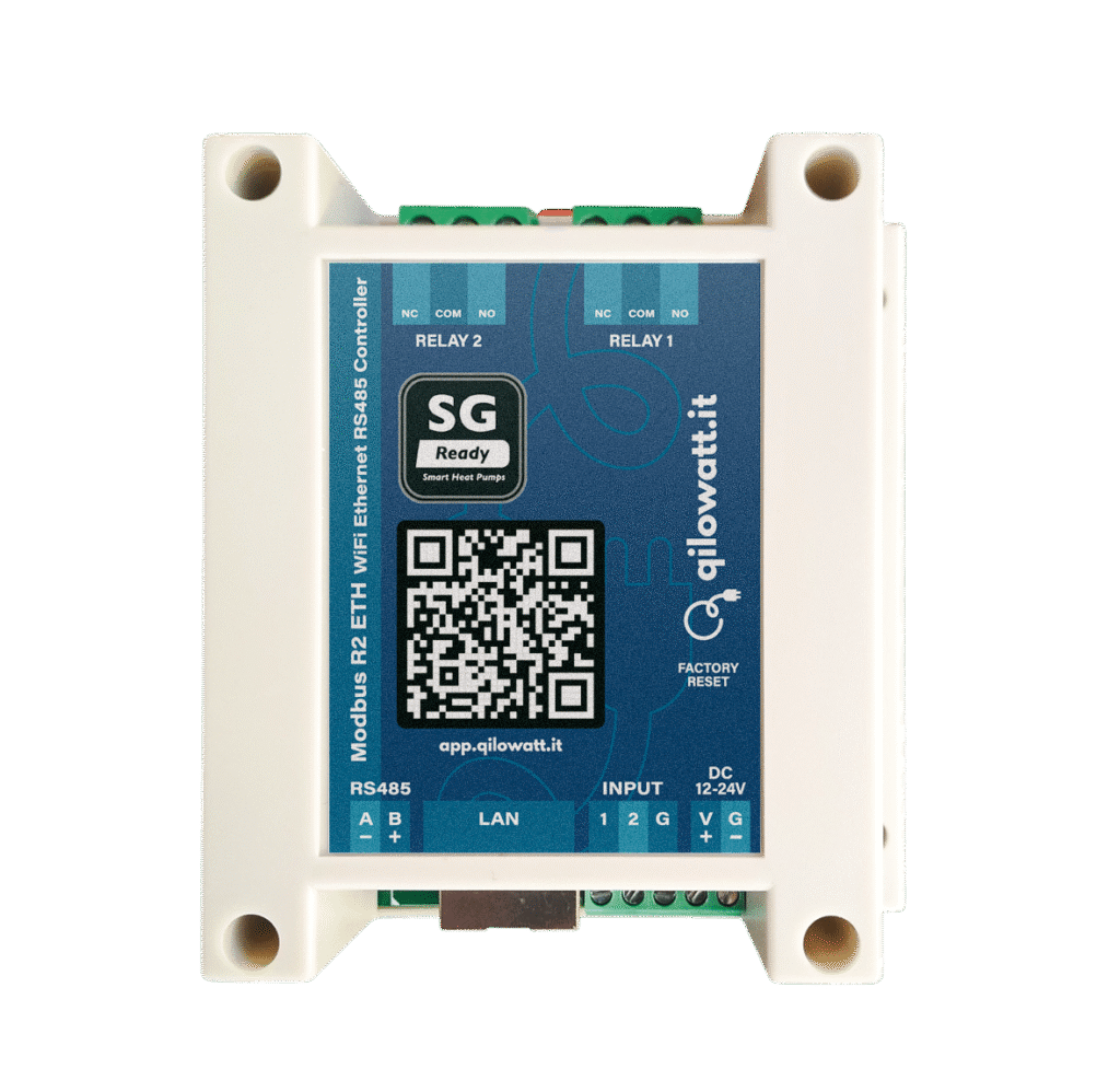 MODBUS R2 ETH, viedā invertora vadības ierīce
